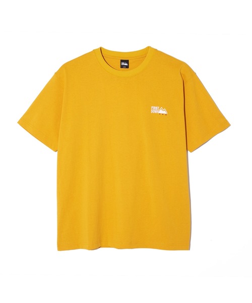 FIRST DOWN（ファーストダウン）の「ショートスリーブ Tシャツ コットンジャージ #1（Tシャツ/カットソー・メンズ・イエロー/ブラウン/ホワイト/ブルー/杢グレー/ブラック・XXL/M/S/L/XL）」の15枚目の写真