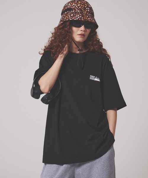 FIRST DOWN（ファーストダウン）の「ショートスリーブ Tシャツ コットンジャージ #1（Tシャツ/カットソー・メンズ・イエロー/ブラウン/ホワイト/ブルー/杢グレー/ブラック・XXL/M/S/L/XL）」の20枚目の写真