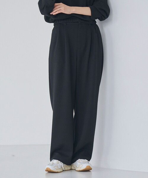 RONEL（ロネル）の「【防しわ/マシンウォッシュ】ネップジョーゼットタックパンツ（その他パンツ・レディース・ブラック/ライトブルー/ホワイト・L/S/M）」の3枚目の写真