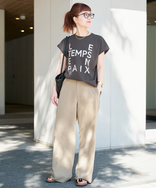 セール】ロゴフレンチTシャツ2（Tシャツ/カットソー）｜Spick
