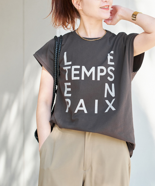セール】ロゴフレンチTシャツ2（Tシャツ/カットソー）｜Spick