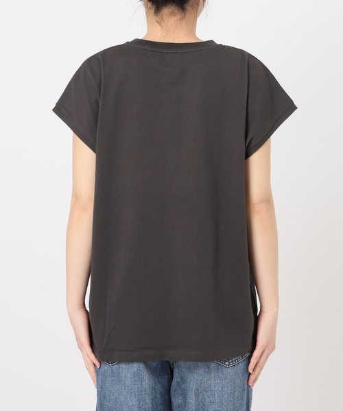 Spick & Span(スピックアンドスパン)の「ロゴフレンチTシャツ2(Tシャツ/カットソー・レディース・ホワイト/スミクロ・FREE)」の13枚目の写真