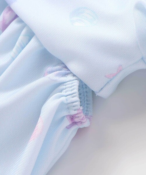 SLAP SLIP（スラップスリップ）の「シェル柄フロントレースパフスリーブセパレート型スイムウェア(90~130cm)（水着・キッズ・ピンク系その他/ブルー系その他・90cm/100cm/110cm/120cm/130cm）」の20枚目の写真