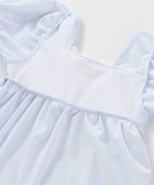 SLAP SLIP（スラップスリップ）の「シェル柄フロントレースパフスリーブセパレート型スイムウェア(90~130cm)（水着・キッズ・ピンク系その他/ブルー系その他・90cm/100cm/110cm/120cm/130cm）」の21枚目の写真