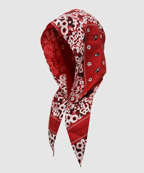 NOMA t.d.（ノーマティーディー）の「DYG Hoody Silk Scarf（バンダナ/スカーフ・メンズ・ネイビー/レッド/ブラック・FREE）」の3枚目の写真
