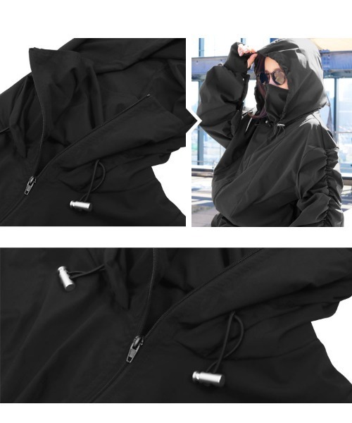 田中亜希子さんコラボ ]選べるサイズ ラッシュガードパーカーパンツ2点