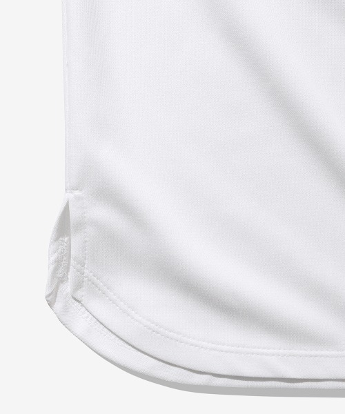 K-3B(ケースリービー)の「K-3B 046_K ラウンドヘムロングスリーブTシャツ(Tシャツ/カットソー・メンズ・ホワイト/ブラック・1/2/0/3/4)」の12枚目の写真