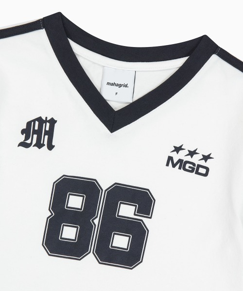 セール】『mahagrid/マハグリッド』 FOOTBALL RINGER TEE