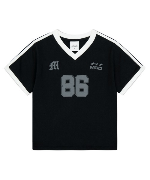 mahagrid/マハグリッド』 FOOTBALL RINGER TEE /フットボール