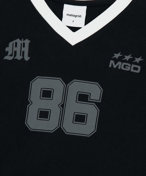 セール】『mahagrid/マハグリッド』 FOOTBALL RINGER TEE