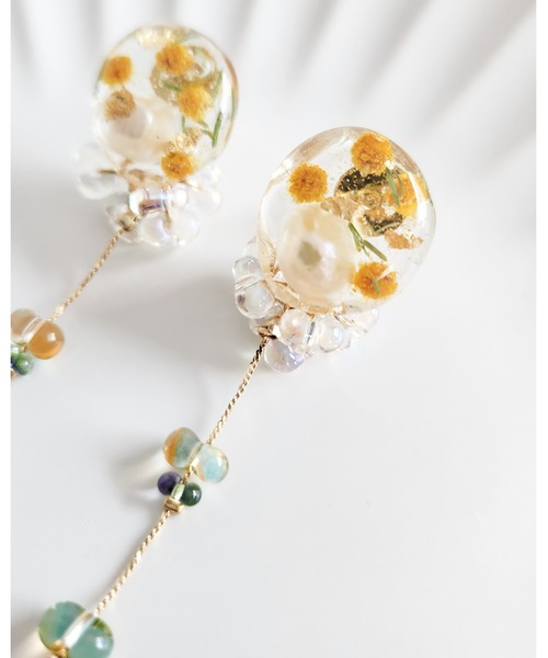tone(トーン)の「【Tresor】ミモザ ピアス(MA)(ピアス(両耳用)・レディース・その他2/その他1・FREE)」の4枚目の写真