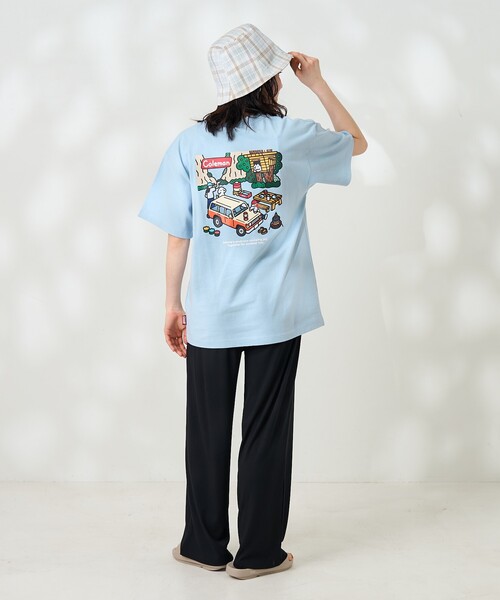 tシャツ Coleman×matsui×FREAK'S STORE/コールマン 別注 rocky camping Tシャツ/別注 ロッキー キャンピン FREAK'S STORE tシャツ Coleman×matsui×FREAK'S STORE