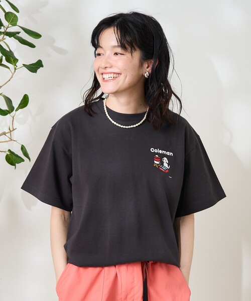 tシャツ Coleman×matsui×FREAK'S STORE/コールマン 別注 rocky camping Tシャツ/別注 ロッキー キャンピン セール】Coleman×matsui×FREAK'S STORE/コールマン 別注 rocky