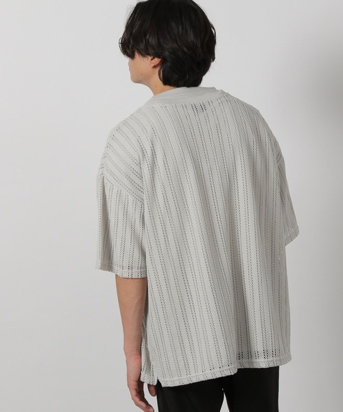 LAKOLE(ラコレ)の「【2枚セット】レースアンサンブル半袖T / 323572(Tシャツ/カットソー・メンズ・ブラック/ライトグレー/ネイビー/シルバーグレー/オレンジ・MEDIUM/X-LARGE/LARGE)」の21枚目の写真