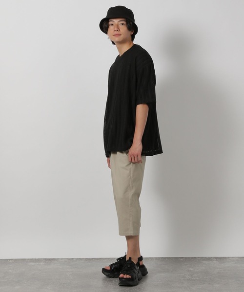 LAKOLE(ラコレ)の「【2枚セット】レースアンサンブル半袖T / 323572(Tシャツ/カットソー・メンズ・ブラック/ライトグレー/ネイビー/シルバーグレー/オレンジ・MEDIUM/X-LARGE/LARGE)」の17枚目の写真