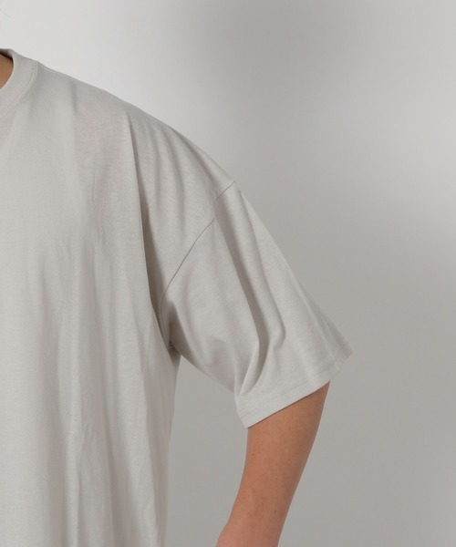 LAKOLE(ラコレ)の「【2枚セット】レースアンサンブル半袖T / 323572(Tシャツ/カットソー・メンズ・ブラック/ライトグレー/ネイビー/シルバーグレー/オレンジ・MEDIUM/X-LARGE/LARGE)」の6枚目の写真