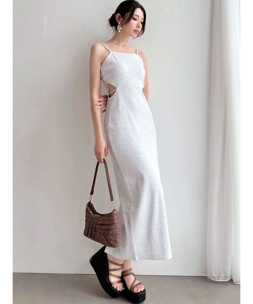 RESEXXY（リゼクシー）の「テレコリブキャミワンピース（ワンピース・レディース・ブラック/レッド/グレー・MEDIUM/SMALL）」の21枚目の写真