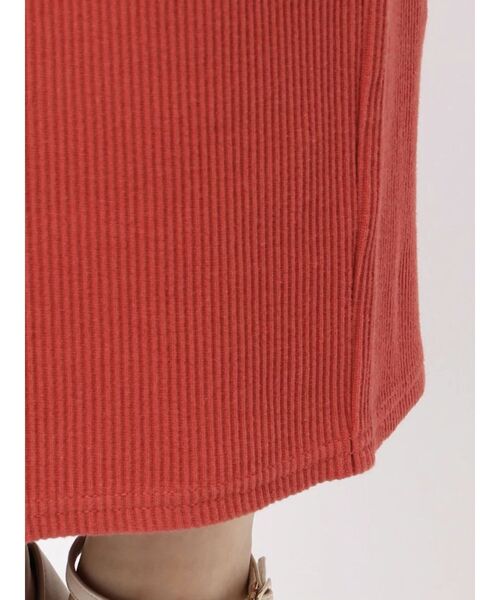 RESEXXY（リゼクシー）の「テレコリブキャミワンピース（ワンピース・レディース・ブラック/レッド/グレー・MEDIUM/SMALL）」の7枚目の写真