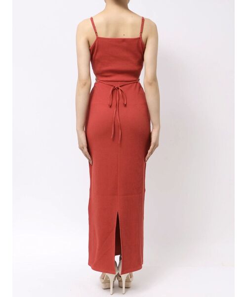 RESEXXY（リゼクシー）の「テレコリブキャミワンピース（ワンピース・レディース・ブラック/レッド/グレー・MEDIUM/SMALL）」の11枚目の写真