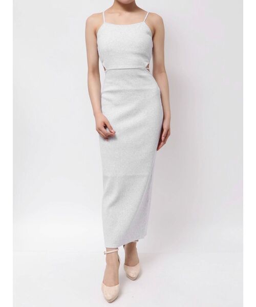 RESEXXY（リゼクシー）の「テレコリブキャミワンピース（ワンピース・レディース・ブラック/レッド/グレー・MEDIUM/SMALL）」の18枚目の写真