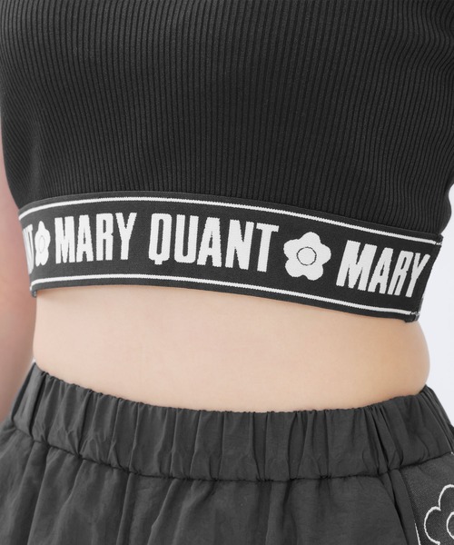 ロゴテープクロップド Tシャツ ロゴテープクロップド Tシャツ（Tシャツ/カットソー）｜MARY