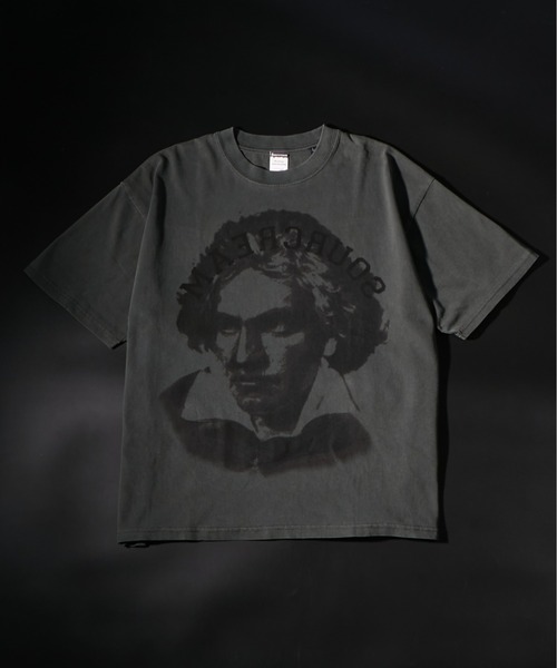 Sourcream（サワークリーム）の「【Sourcream】偉人TEE（Tシャツ/カットソー・レディース・ホワイト/グレー/ブラウン/ネイビー/チャコールグレー・LARGE/MEDIUM/SMALL）」の20枚目の写真