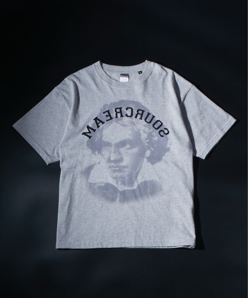 Sourcream（サワークリーム）の「【Sourcream】偉人TEE（Tシャツ/カットソー・レディース・ホワイト/グレー/ブラウン/ネイビー/チャコールグレー・LARGE/MEDIUM/SMALL）」の17枚目の写真