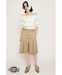 SLY デニムパンツ ハーフパンツ セール】THROW RIPPED HALF DENIM PT/BE リップド ハーフ デニム