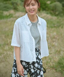 エンブロイダリー」に該当するシャツ/ブラウスファッション通販