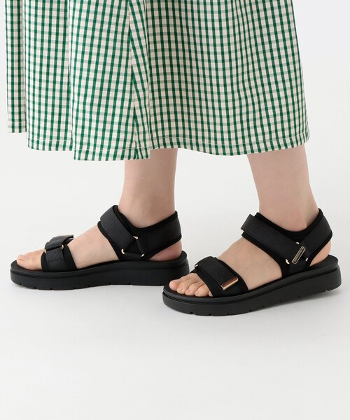 Afternoon Tea（アフタヌーンティー）の「スポーツサンダル（サンダル・レディース・ブラック・LARGE/MEDIUM）」の2枚目の写真