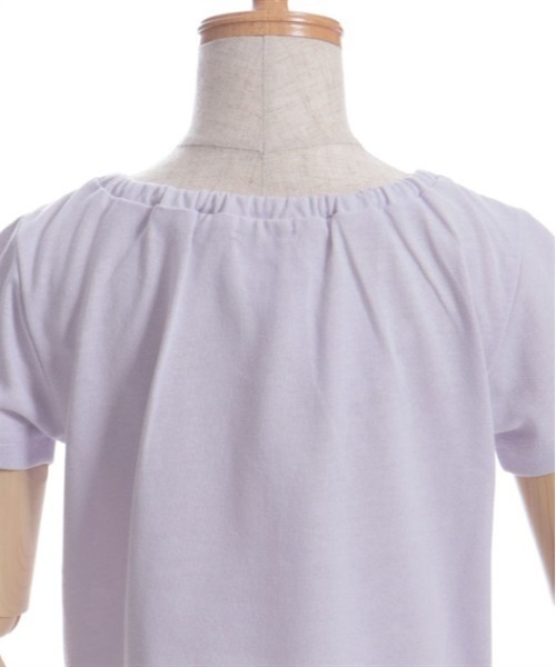 axes femme（アクシーズファム）の「ほほえみくまさん柄Ｔシャツ（Tシャツ/カットソー・キッズ・ラベンダー/ホワイト/ミント・LARGE/X-LARGE/MEDIUM）」の16枚目の写真