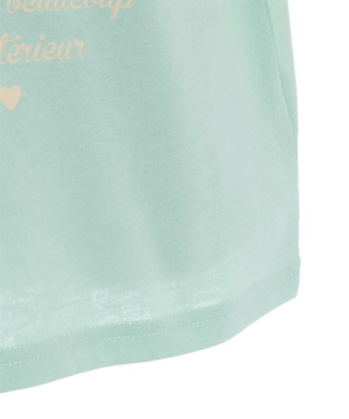 axes femme（アクシーズファム）の「ほほえみくまさん柄Ｔシャツ（Tシャツ/カットソー・キッズ・ラベンダー/ホワイト/ミント・LARGE/X-LARGE/MEDIUM）」の10枚目の写真