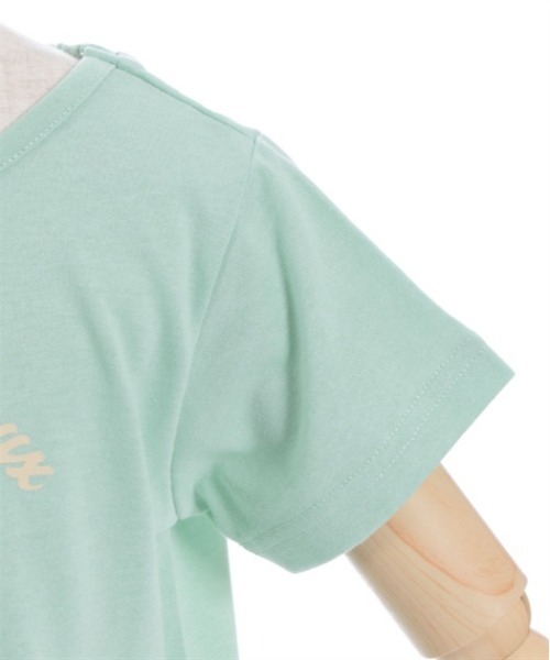 axes femme（アクシーズファム）の「ほほえみくまさん柄Ｔシャツ（Tシャツ/カットソー・キッズ・ラベンダー/ホワイト/ミント・LARGE/X-LARGE/MEDIUM）」の7枚目の写真