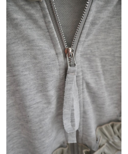 jumelle（ジュメロ）の「design frill parka（パーカー・レディース・グレー・FREE）」の19枚目の写真