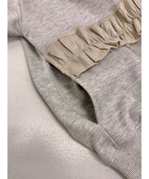 jumelle（ジュメロ）の「design frill parka（パーカー・レディース・グレー・FREE）」の20枚目の写真