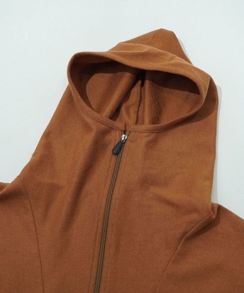 EGO TRIPPING（エゴトリッピング）の「mpa3820- Gaswoolhoodie パーカー（パーカー・メンズ・キャメル/ブラウン/ブラック・46/48）」の16枚目の写真