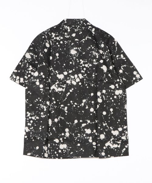 NOISE MAKER（ノイズメーカー）の「ペイント柄オープンカラーシャツ【MADE IN JAPAN】（シャツ/ブラウス・メンズ・ブラック・XL/L/M）」の9枚目の写真