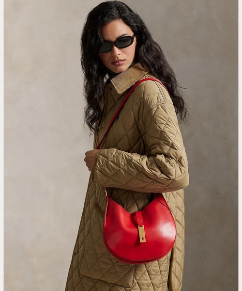 Polo ID レザー スモール ショルダー バッグ（ショルダーバッグ