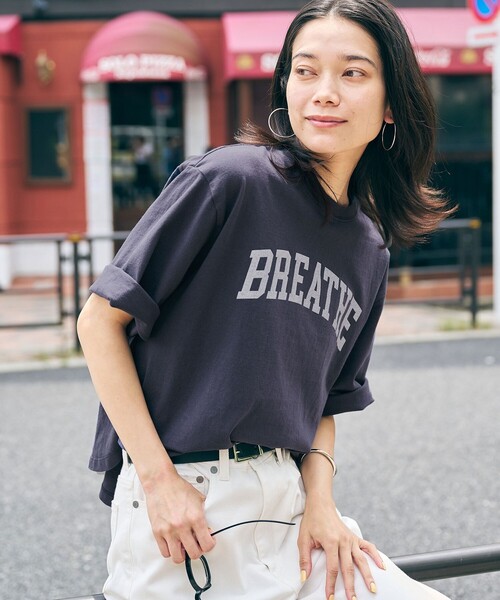 セール】【WEB限定】＜at ease＞グラフィック ショートスリーブ