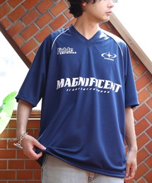 サッカー ユニフォーム」に該当するブルー・ネイビー/青色系の