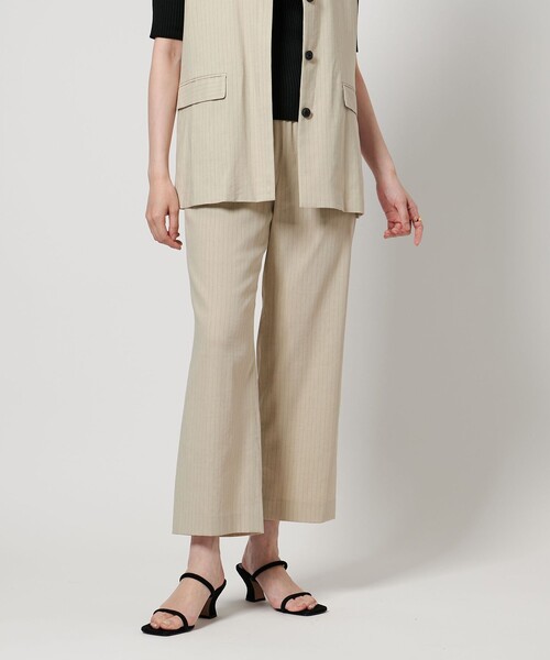 UNITED ARROWS - 【BLACK】【XS（34）】LI フレア クロップド