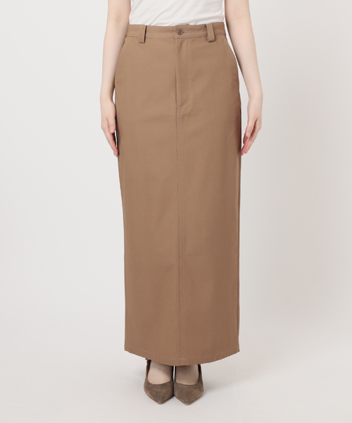 スカート NOBLE 38 NOBLE スカート チノタイトマキシスカート : ZOZOTOWN Yahoo!店