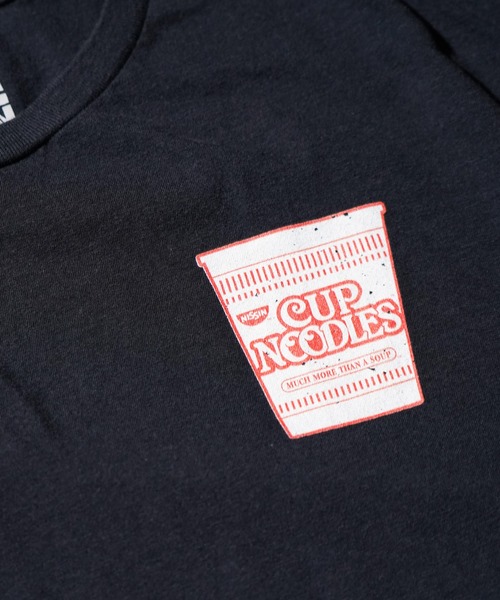 THRIFTY LOOK(スリフティールック)の「THRIFTY LOOK / スリフティールック THRIFTY "CUP NOODLES" TEE カップヌードル 企業ロゴ 企業Tシャツ(Tシャツ/カットソー・メンズ・ブラック/ホワイト/ホワイト系1・LARGE/X-LARGE/MEDIUM)」の14枚目の写真