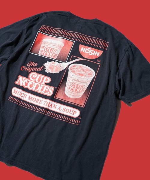 THRIFTY LOOK(スリフティールック)の「THRIFTY LOOK / スリフティールック THRIFTY "CUP NOODLES" TEE カップヌードル 企業ロゴ 企業Tシャツ(Tシャツ/カットソー・メンズ・ブラック/ホワイト/ホワイト系1・LARGE/X-LARGE/MEDIUM)」の20枚目の写真