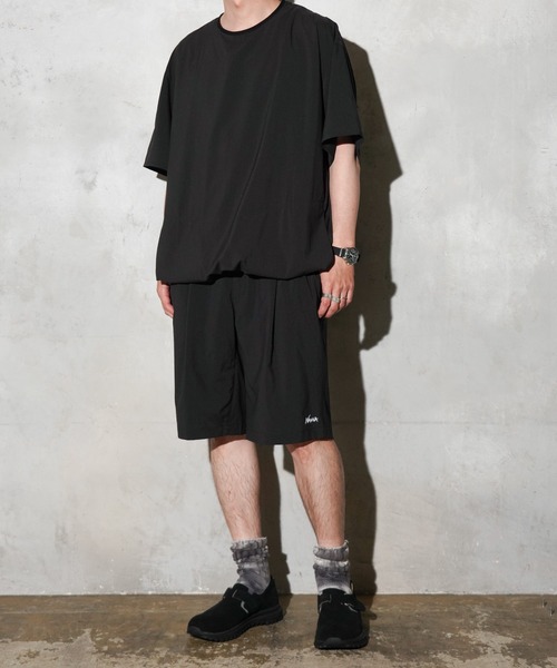 NANGA（ナンガ）の「NANGA / ナンガ PLC EXCURSION SHORTS エクスカーションショーツ（その他パンツ・メンズ・グリーン/ブラック・MEDIUM/LARGE/X-LARGE）」の6枚目の写真