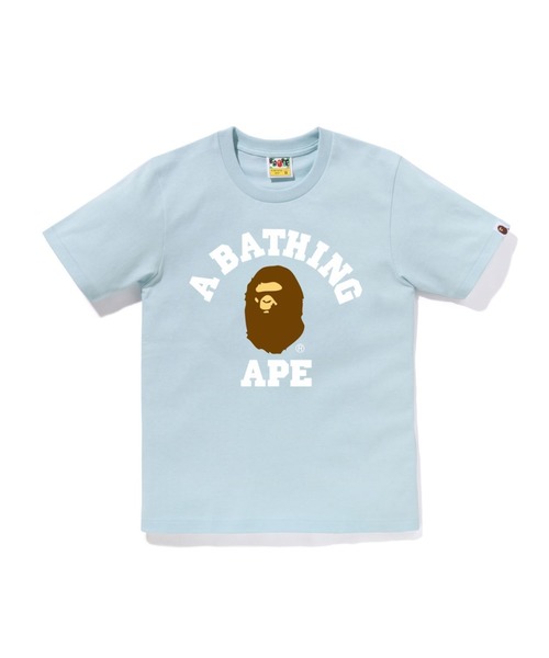 定番ベーシック【A BATHING APE】COLLEGE TEE カレッジ Tシャツ A BATHING APE(アベイシングエイプ) / BAPE/College Tee