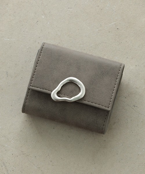 セール】三つ折り財布 ボックスコイン 3つ折り ミニ財布 マット