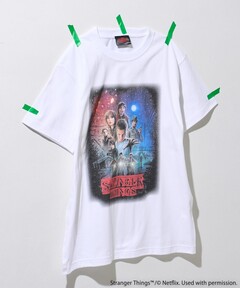 ストレンジャーシングス オーバーサイズTシャツ netflix ストレンジャーシングス オーバーサイズTシャツ netflix (T