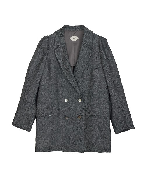 AMERI MEDI LILY JACQUARD JACKET 新作 MEDI LILY JACQUARD JACKET