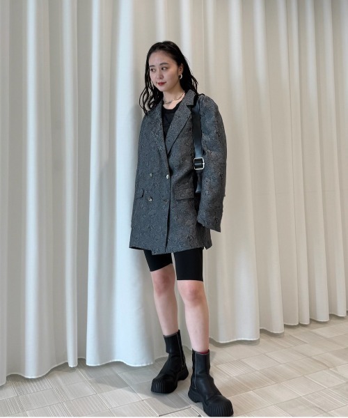 MEDI LILY JACQUARD JACKET 正規品　ameri セール】MEDI LILY JACQUARD JACKET（テーラードジャケット